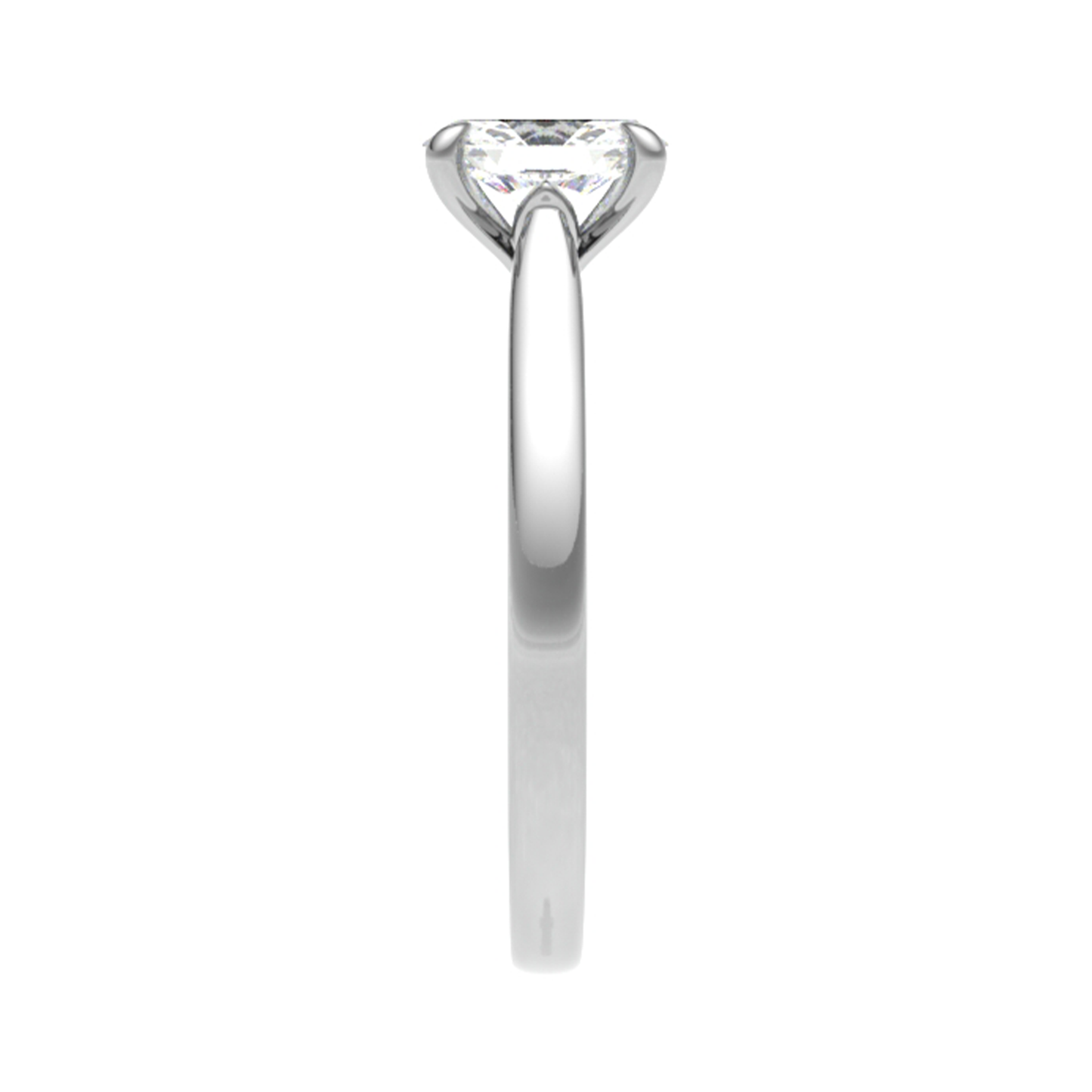 18Ct Oval diamond ring OV 9.0x7.0mm M 3.21gm