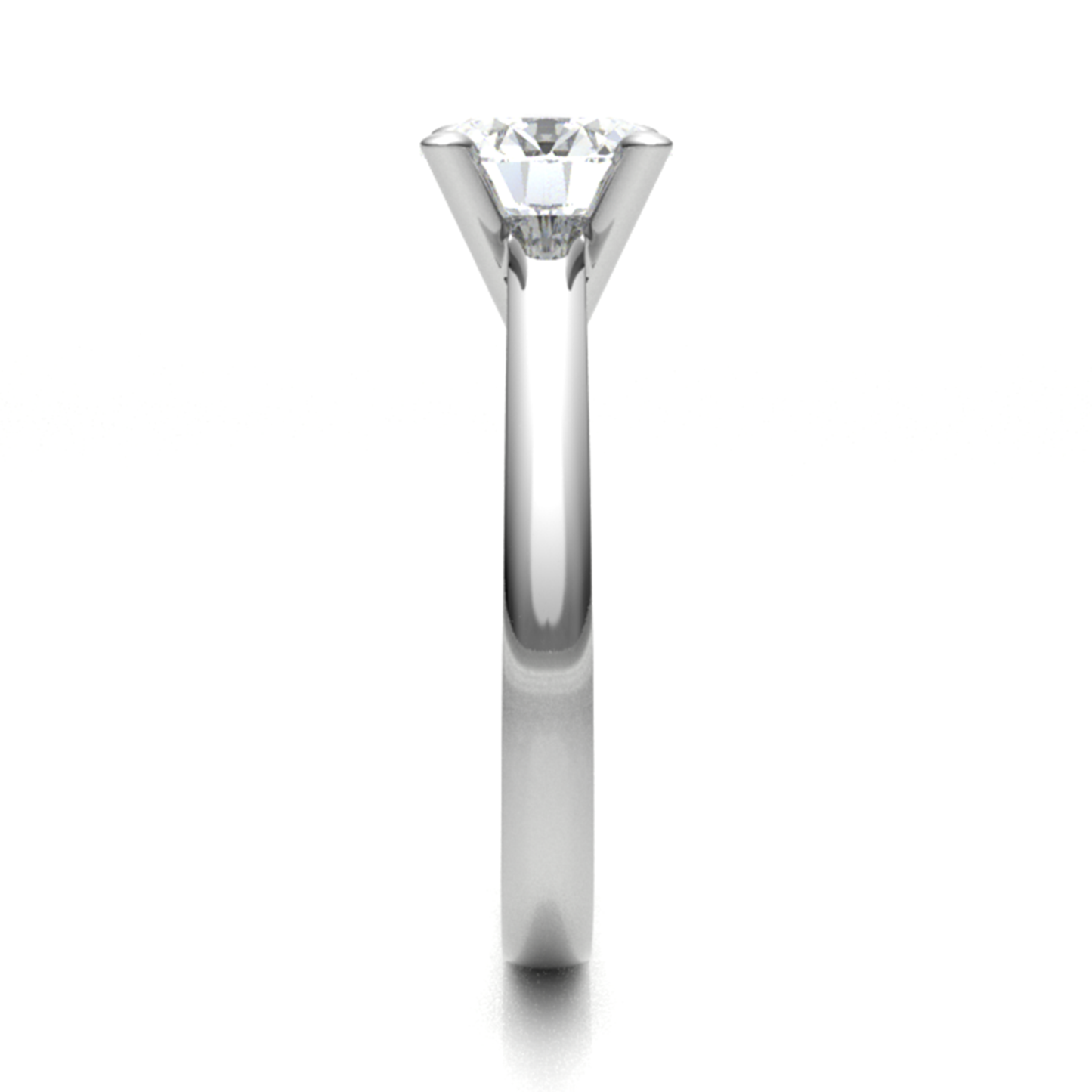 trillion-cut diamond ring 18CT