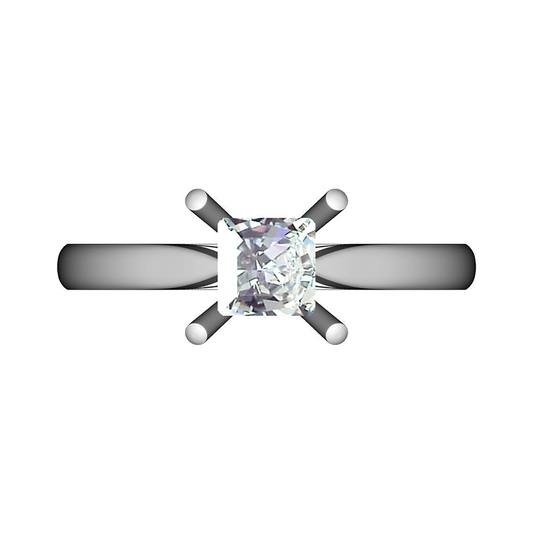 18CT Beautiful diamond promise Ring 4.4mm 3.00gm