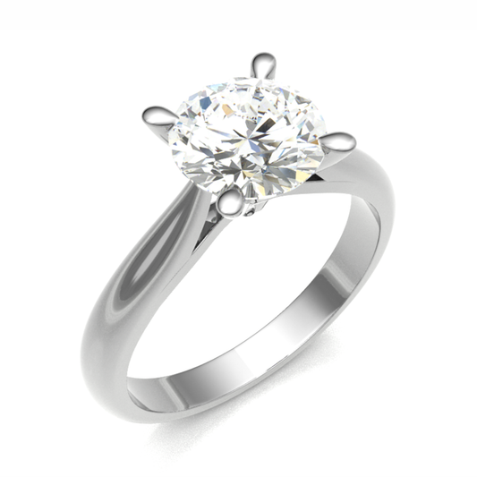 18ct diamond septum promise ring 4.0mm M 2.07gm