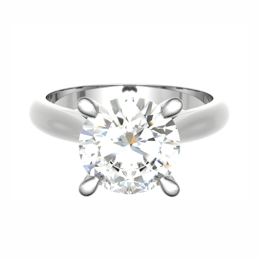 18ct diamond septum promise ring 4.0mm M 2.07gm