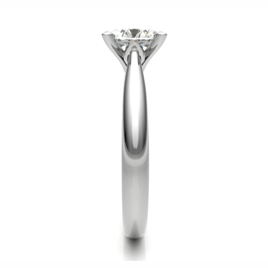 18ct diamond septum promise ring 4.0mm M 2.07gm
