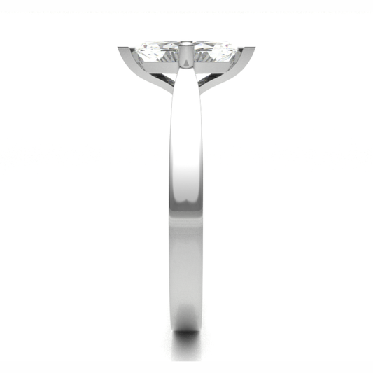 White gold Diamond Solitaire Ring