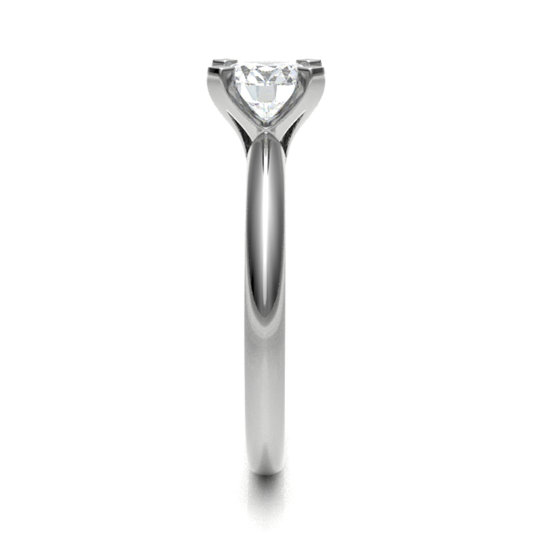 18ct stunning clean diamond ring 7.0mm M 2.76gm